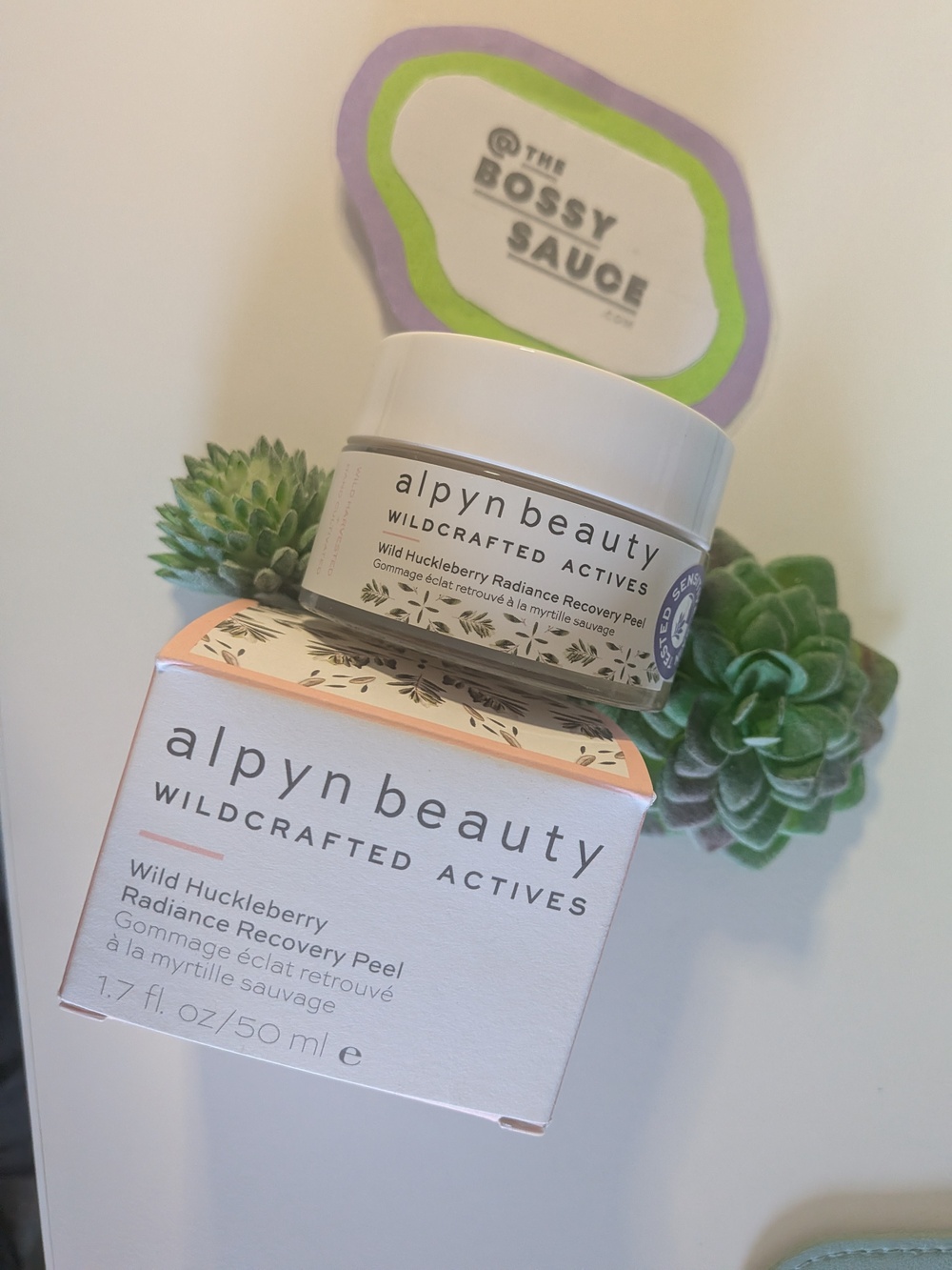 🌸 Alpyn Beauty Wild Huckleberry Radiance Recovery Peel NWT 50 ML
